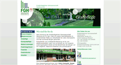 Desktop Screenshot of friedhofsgaertner-genossenschaft.de