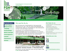 Tablet Screenshot of friedhofsgaertner-genossenschaft.de